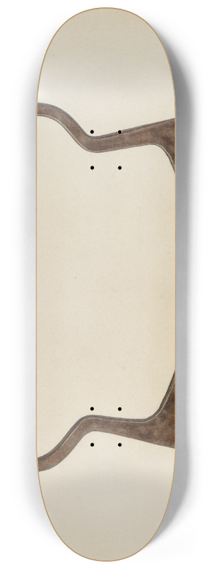 Nicholas Amantea - Chopping Knife 8.25 inch art skate deck