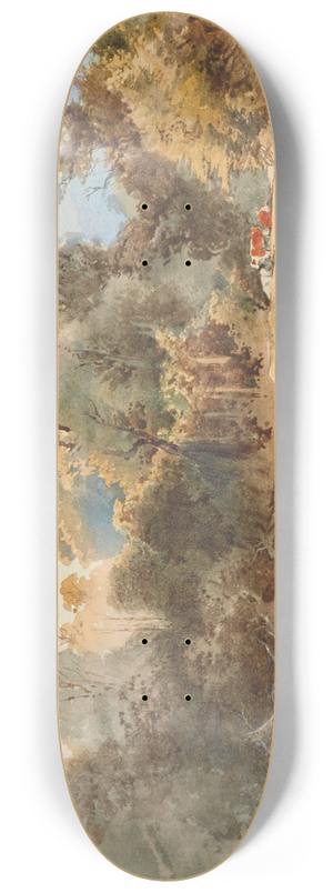 Nicholas Chevalier - Pakuratahi, Upper Hutt Valley 8.25 inch art skate deck