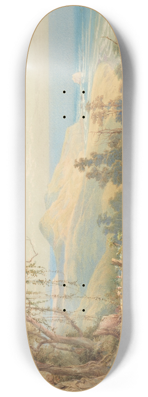 Nicholas Chevalier - Sandfly Bay, Otago 8.25 inch art skate deck