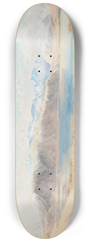 Nicholas Chevalier - Tekapo Lake 8.25 inch art skate deck
