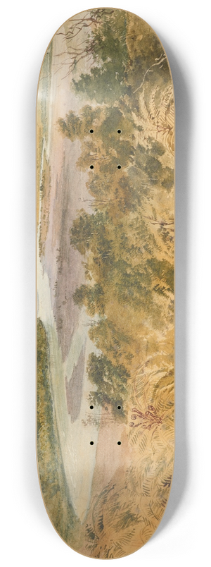 Nicholas Chevalier - The Upper Rangitikei 8.25 inch art skate deck