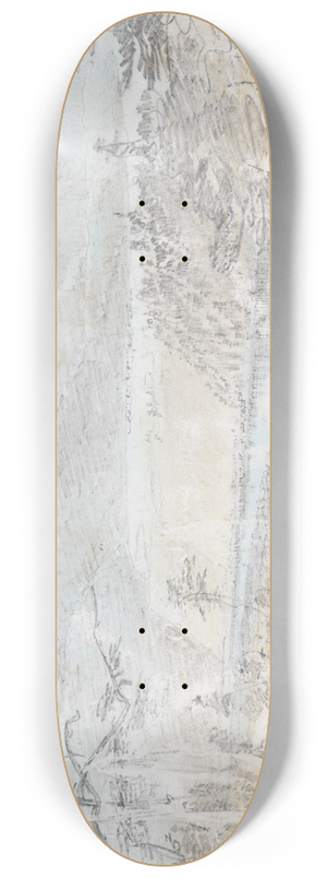 Nicholas Chevalier - Waimakariri River 8.25 inch art skate deck