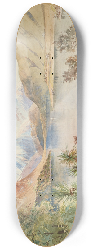 Nicholas Chevalier - Wanaka Lake 8.25 inch art skate deck