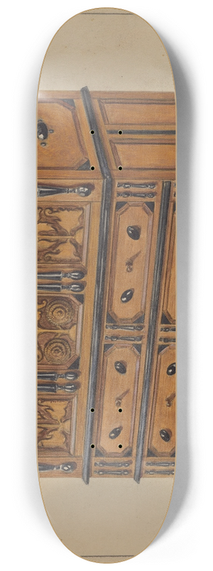 Nicholas Gorid - Chest 8.25 inch art skate deck