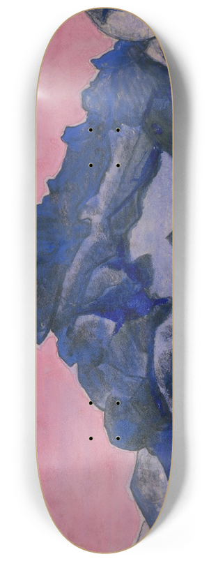 Nicholas Roerich - Blue Cliff 8.25 inch art skate deck