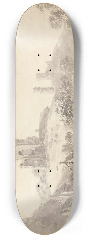 Nicholas Thomas Dall - Landscape 8.25 inch art skate deck
