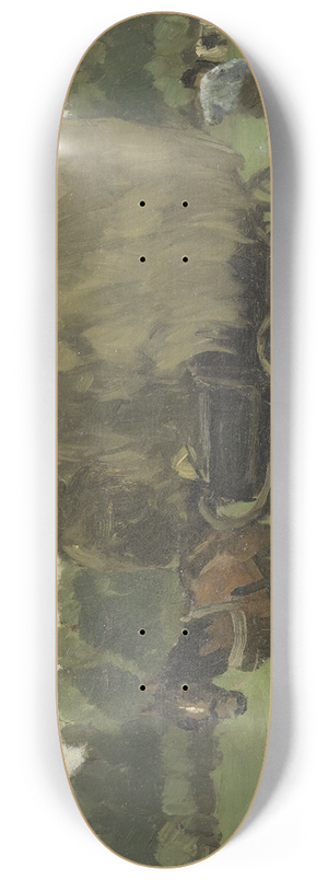 Nicolaas Bastert - Hay Wagon 8.25 inch art skate deck