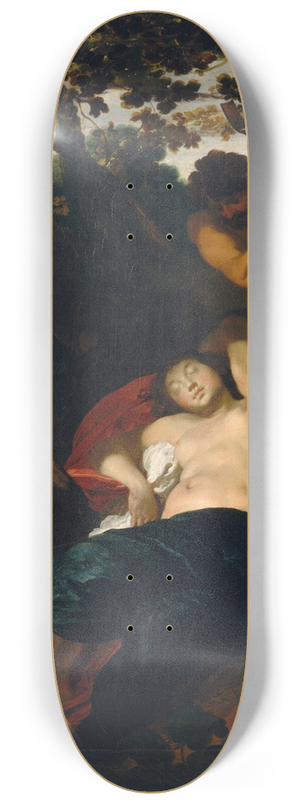 Johann Liss - Nymph and Shepherd 8.25 inch art skate deck