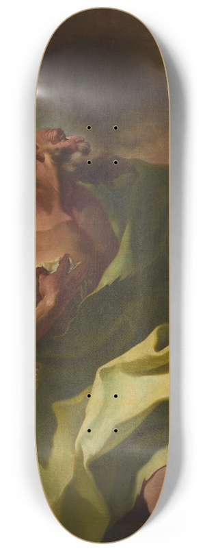 Johann Lucas Kracker - Der Apostel Andreas 8.25 inch art skate deck