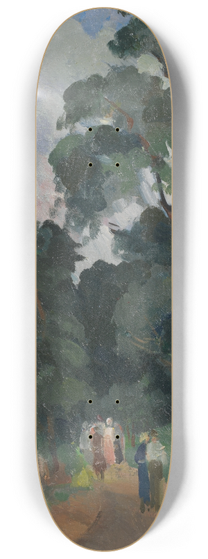 Nicolai Mikhailovich Grigoriev - By the Pond 8.25 inch art skate deck