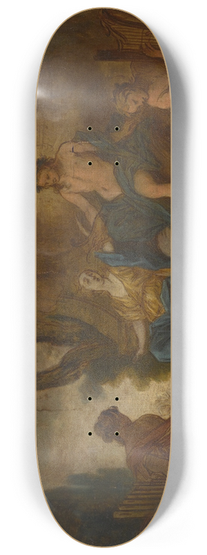 Nicolas Bertin - Apollo and the muses 8.25 inch art skate deck