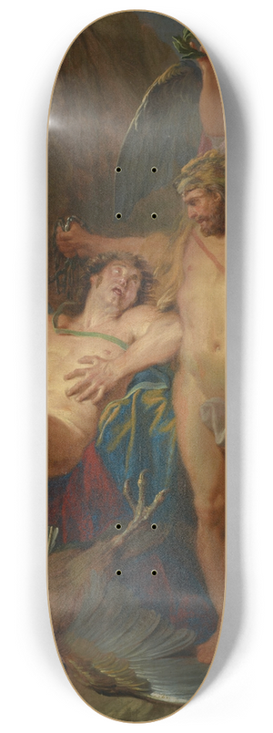 Nicolas Bertin - Hercules Freeing Prometheus 8.25 inch art skate deck
