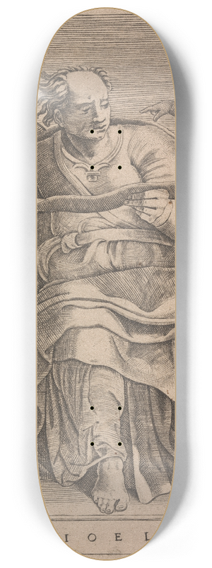 Adamo Scultori - The Prophet Joel 8.25 inch art skate deck