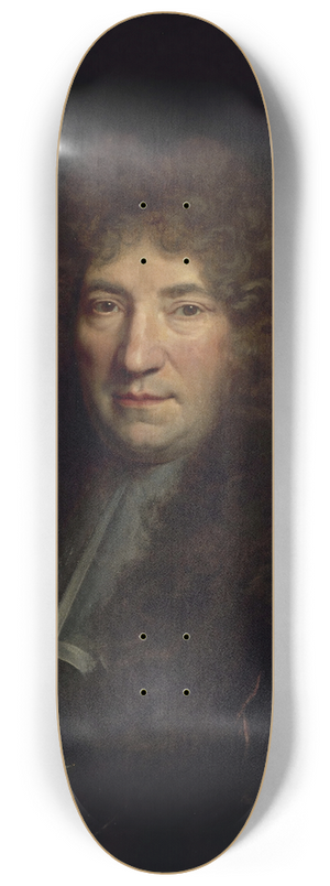 Nicolas de Largillire - Portrait dun chevin parisien 8.25 inch art skate deck