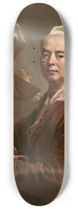 Nicolas de Largillire - Self-Portrait 8.25 inch art skate deck