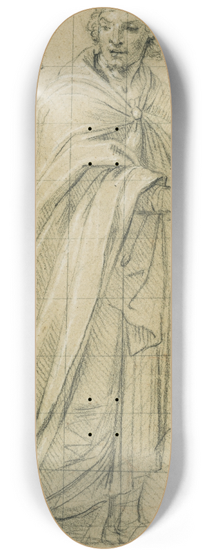 Nicolas Mignard - Midas, King of Phrygia 8.25 inch art skate deck