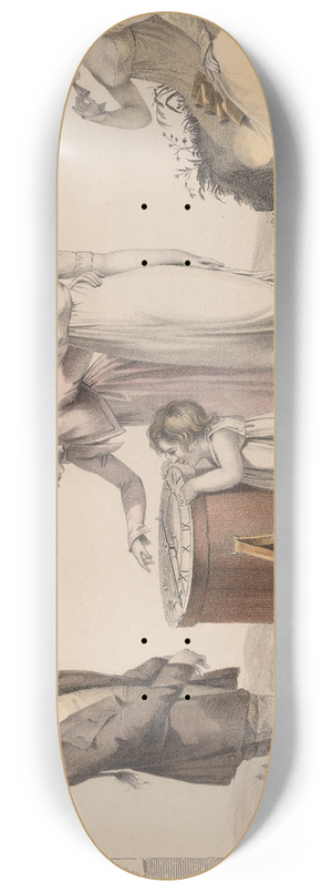 Nicolas Schencker - Les Oublies 8.25 inch art skate deck