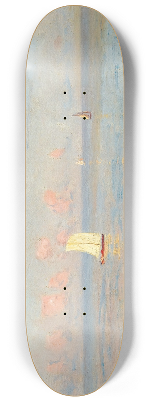 Nikolai Nikanorovich Dubovskoy - Sailing Boats 8.25 inch art skate deck