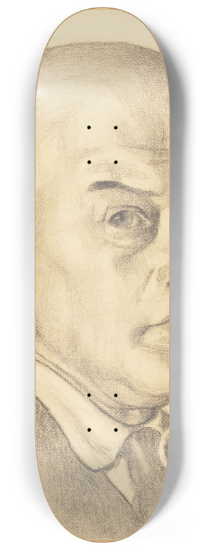 Nikolai Triik - Autoportree 8.25 inch art skate deck