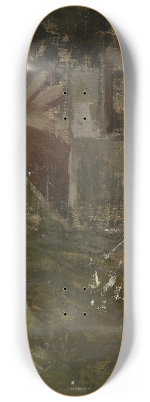 Nikolai Triik - Maastik majaga 8.25 inch art skate deck