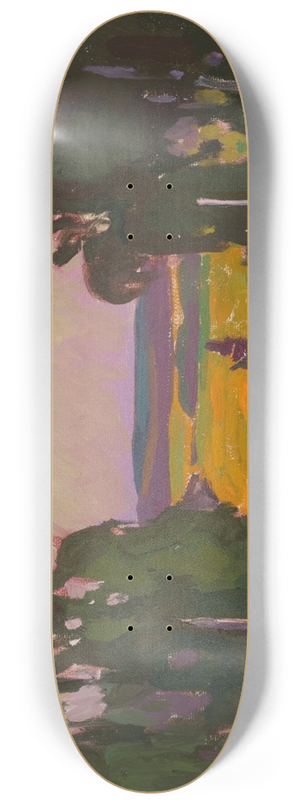 Nikolai Triik - Maastik puudega 8.25 inch art skate deck