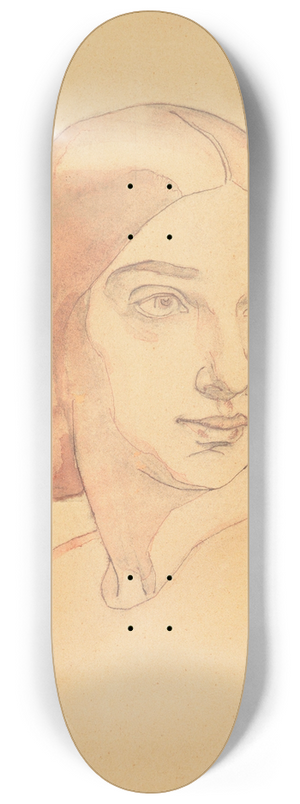 Nikolai Triik - Pr. V. Triik-Martna portree 8.25 inch art skate deck