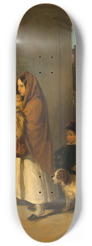 Johann Matthias Ranftl - The Supplicants 8.25 inch art skate deck