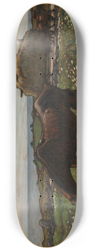 Nils Kreuger - A Jade 8.25 inch art skate deck