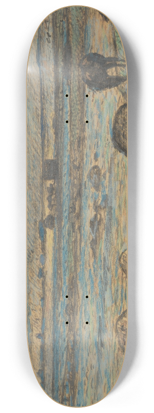 Nils Kreuger - At the Beach 8.25 inch art skate deck
