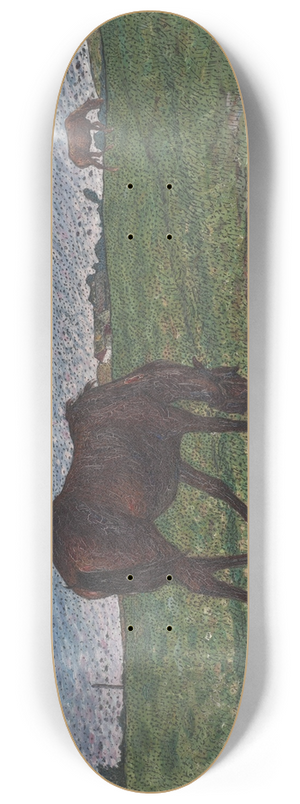 Nils Kreuger - Evening in August 8.25 inch art skate deck