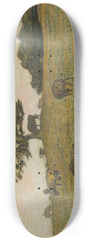 Nils Kreuger - Outlying Land 8.25 inch art skate deck