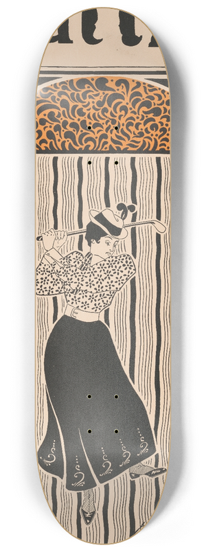 O.C Malcolm - Outing, September number 8.25 inch art skate deck