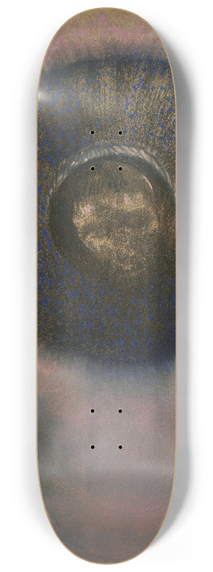 Odilon Redon - Head within an Aureole 8.25 inch art skate deck