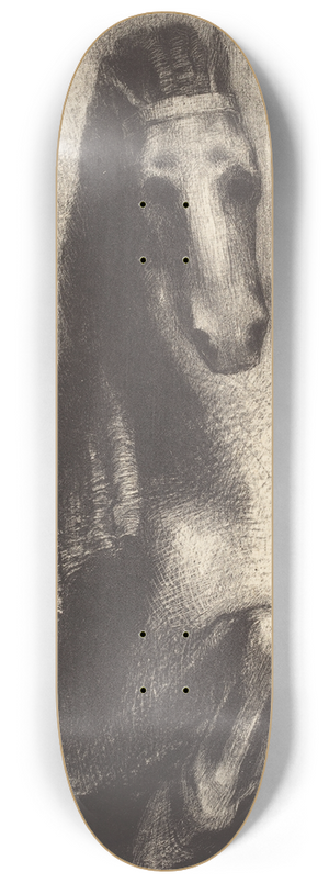 Odilon Redon - LAile (The Wing) 8.25 inch art skate deck