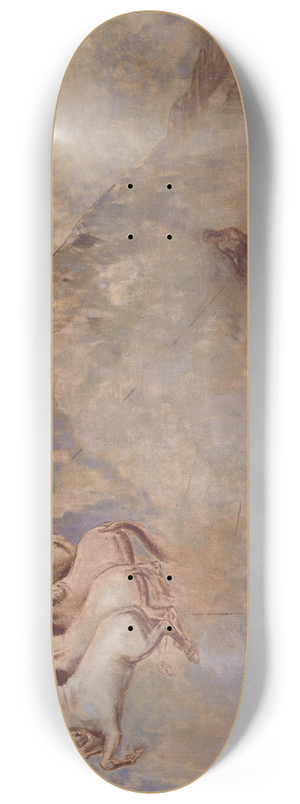 Odilon Redon - Le char du Soleil 8.25 inch art skate deck