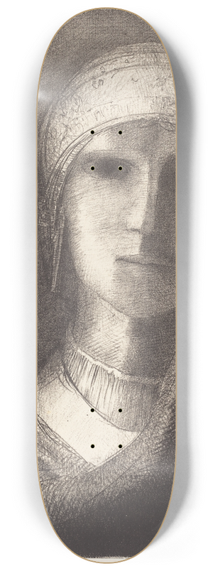 Odilon Redon - Parsifal 8.25 inch art skate deck