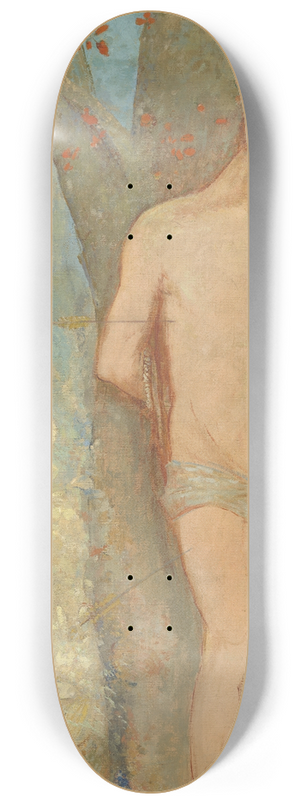 Odilon Redon - Saint Sebastian 8.25 inch art skate deck