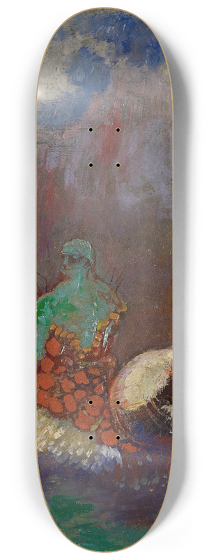 Odilon Redon - Siren 8.25 inch art skate deck