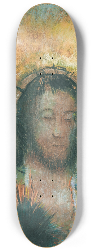Odilon Redon - Tte De Christ 8.25 inch art skate deck