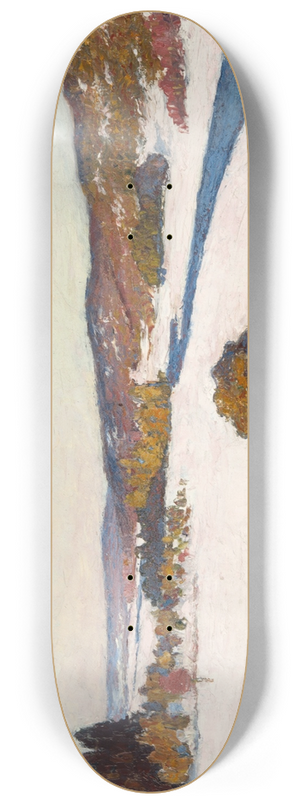 Olof Sager-Nelson - Winter Landscape 8.25 inch art skate deck