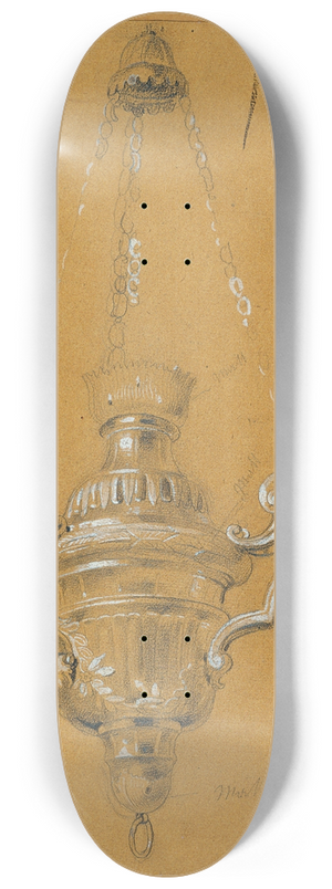 Johann Peter Krafft - Ampel 8.25 inch art skate deck Johann Peter Krafft - Ampel 8.25 inch art skate deck