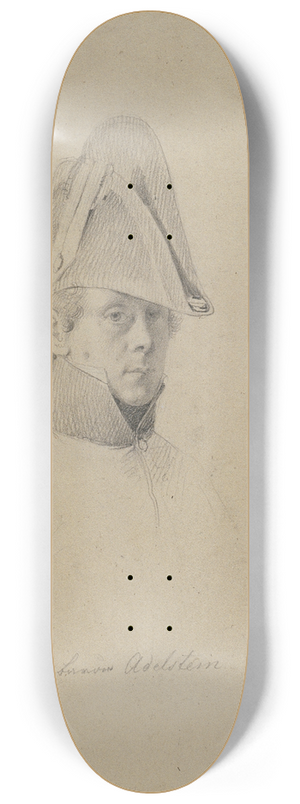 Johann Peter Krafft - Baron Adelstein 8.25 inch art skate deck