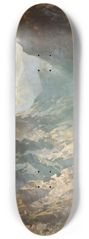 Oskar Mulley - Am Hochjoch 8.25 inch art skate deck