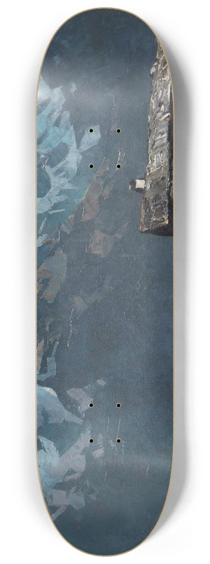 Oskar Mulley - Bergbauernhof 8.25 inch art skate deck