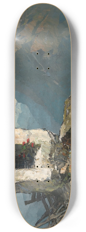 Oskar Mulley - Wayside shrine 8.25 inch art skate deck