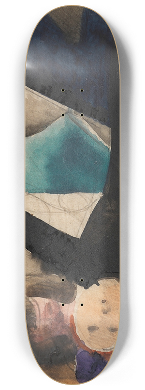 Oskar Schlemmer - Zwiegesprch (Anklage) 8.25 inch art skate deck