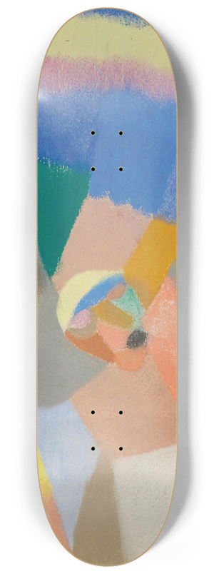 Otto Freundlich - Composition 8.25 inch art skate deck