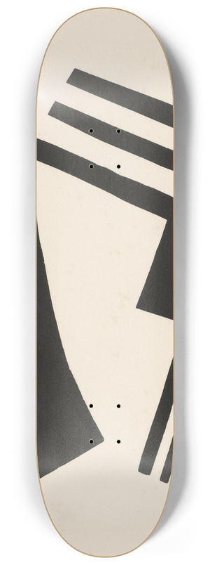 Otto Freundlich - composition 8.25 inch art skate deck