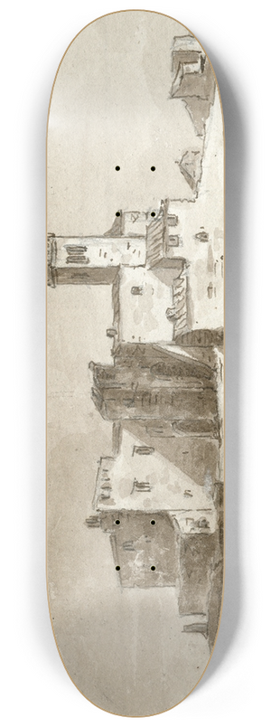 Otto Howen - Het kasteel van Medinia 8.25 inch art skate deck