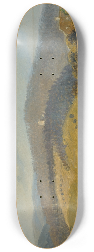 Johann Peter Krafft - Landschaft bei Baden 8.25 inch art skate deck